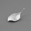 Genuine accessory, elegant small design advanced brooch, 925 sample silver, french style, high-quality style