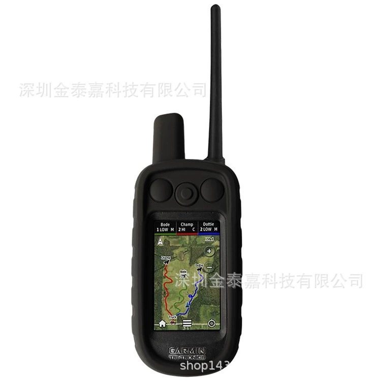 [适用于佳明 ALPHA 100手持GPS保护套alpha 100硅胶保护套]