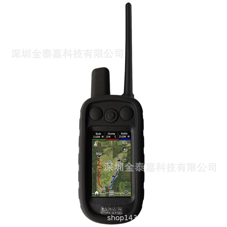[适用于佳明 ALPHA 100手持GPS保护套alpha 100硅胶保护套]