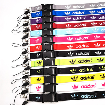 供應潮牌手機殼挂繩可拆卸手腕帶挂脖二合壹手機吊繩證件卡套挂帶