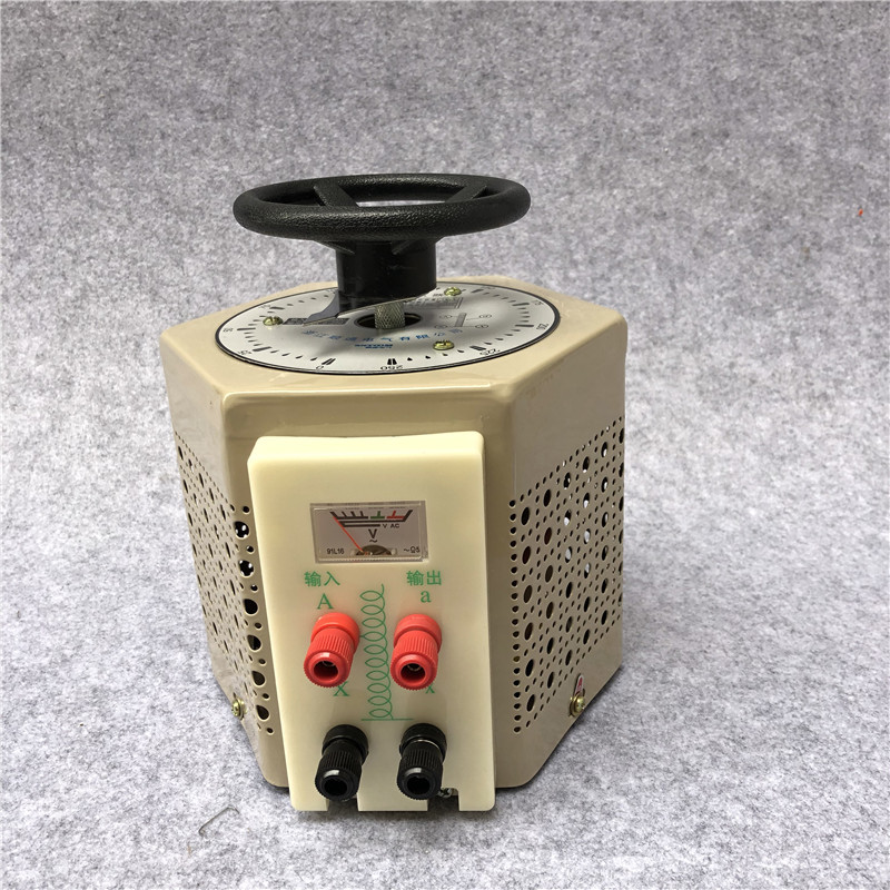 顺通三相调压器接触式三相调压器TSGC2J-3KVA 1.5KV 6KVA 3KV