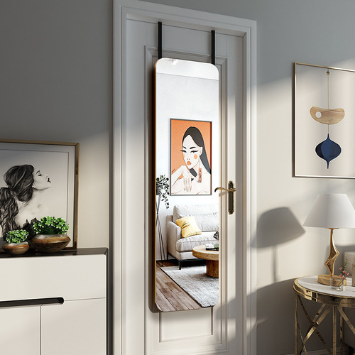 【One-time Delivery】Full-Length Mirror Behind the Door, Bedroom Wall-Hung Dressing Mirror, Wall-Mounted Full-Length Dressing Mirror for Home