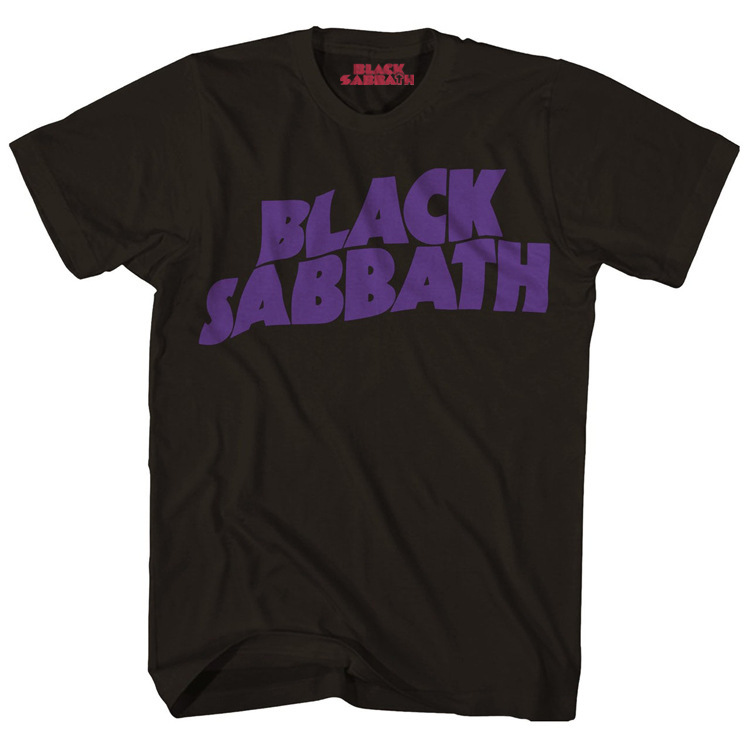 Master of Reality Logo Black Sabbath Short-Sleeved T-Shirt Tee