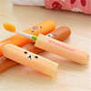 Cartoon handheld toothbrush for traveling, Korean style, wholesale