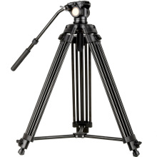 Q880铝合金AR VR三脚架 游戏加特林支架三角架摄影三脚架tripod