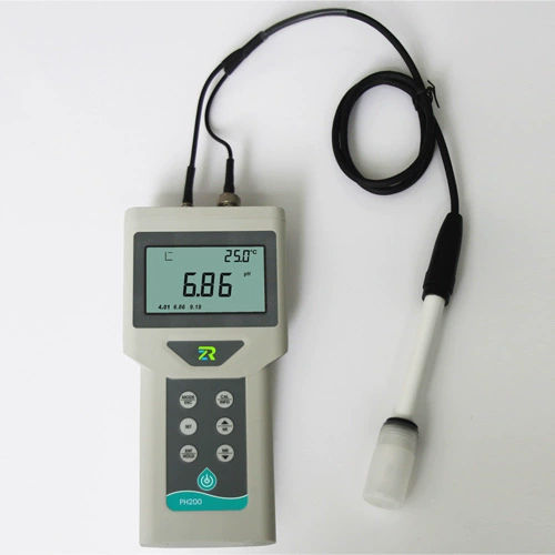 Портативный pH-метр Портативный pH-метр Ручной pH-метр WXZJ-PH с температурной добавкой