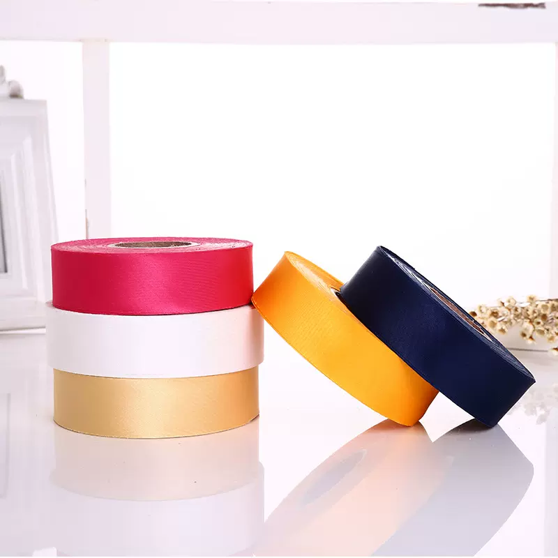 厂家自销45度斜纹亮光色丁上浆包边布 旗袍 唐装滚边条缎带花边