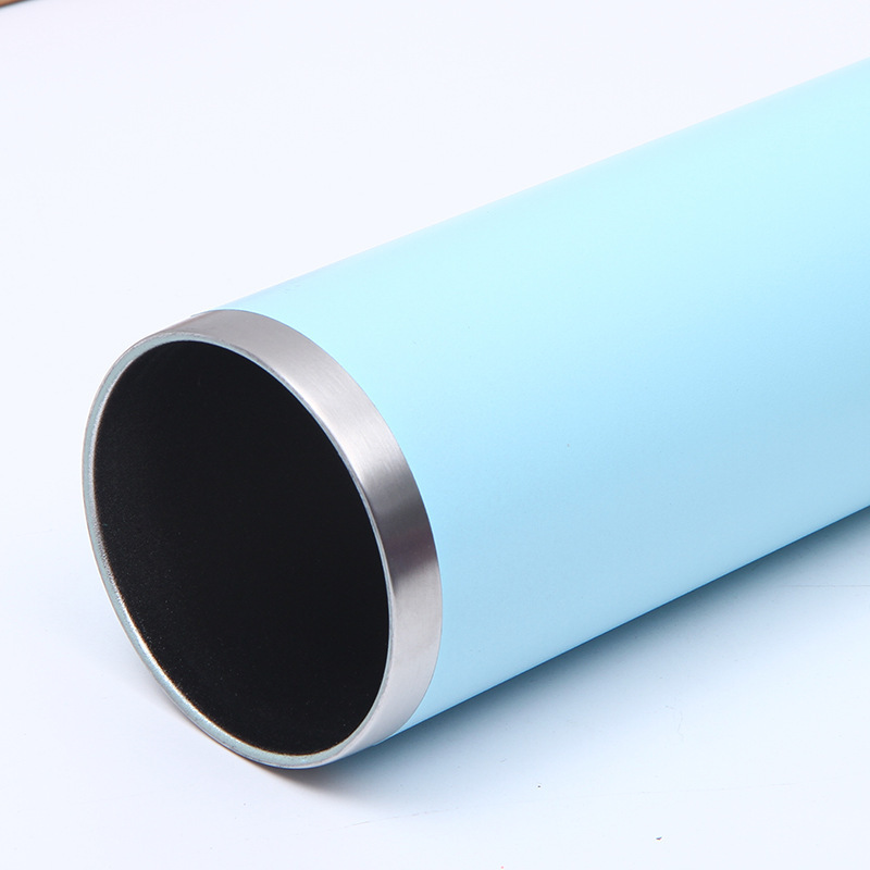 Vaso térmico de acero inoxidable 20oz, recto y de doble capa.