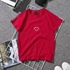 Couple clothing for beloved, T-shirt, long-sleeve, summer clothing, top, plus size, oversize, with short sleeve, with embroidery