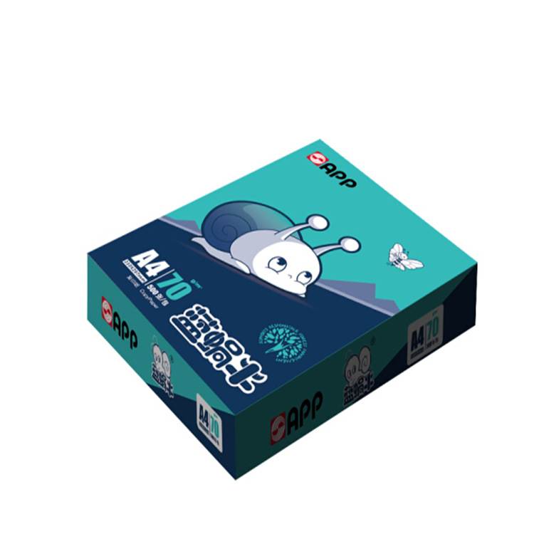 (2개) APP 블루 스네일 A4 | 70G 80GA4 복사지 A3 단일 팩 500매 | 팩
