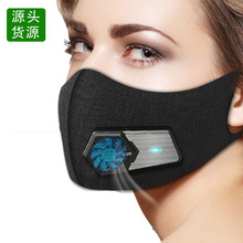 Rsenr瑞圣尔防尘花粉电子新风电动口罩kN95送风骑行面罩礼物防护