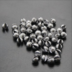 Factory 0.3g-1.8g multi-weight small spare lead sinkers, nude color open mouth bite lead, 500 pieces/100 pieces bagged