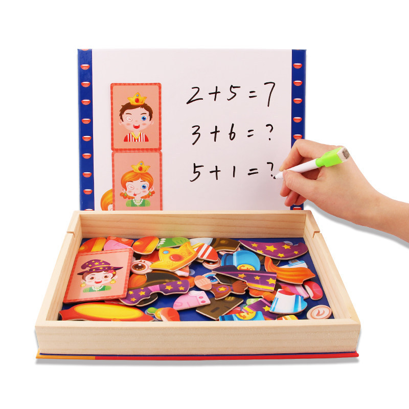 Juguetes para niños, rompecabezas para niñas, desarrollo magnético, multifuncional, bebé de 3-6 años 2, educación temprana, niño intelectual, rompecabezas de cerebro