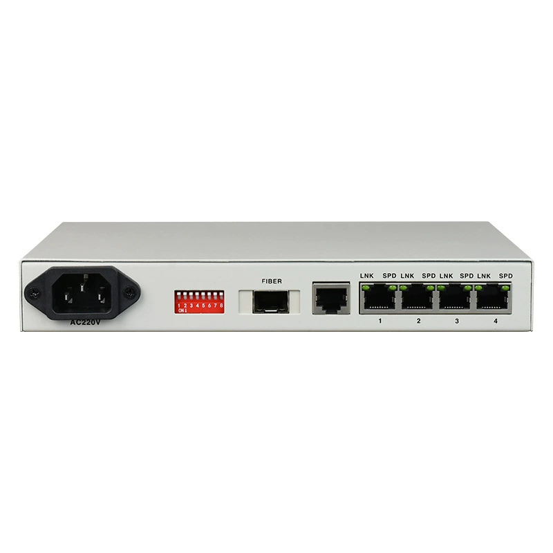 1 Свет 4 Электрический Ethernet оптоволоконный Сенсор логическое разделение промышленного класса поддерживает VLAN одиночный режим одиночное оптоволокно на расстоянии 20 км