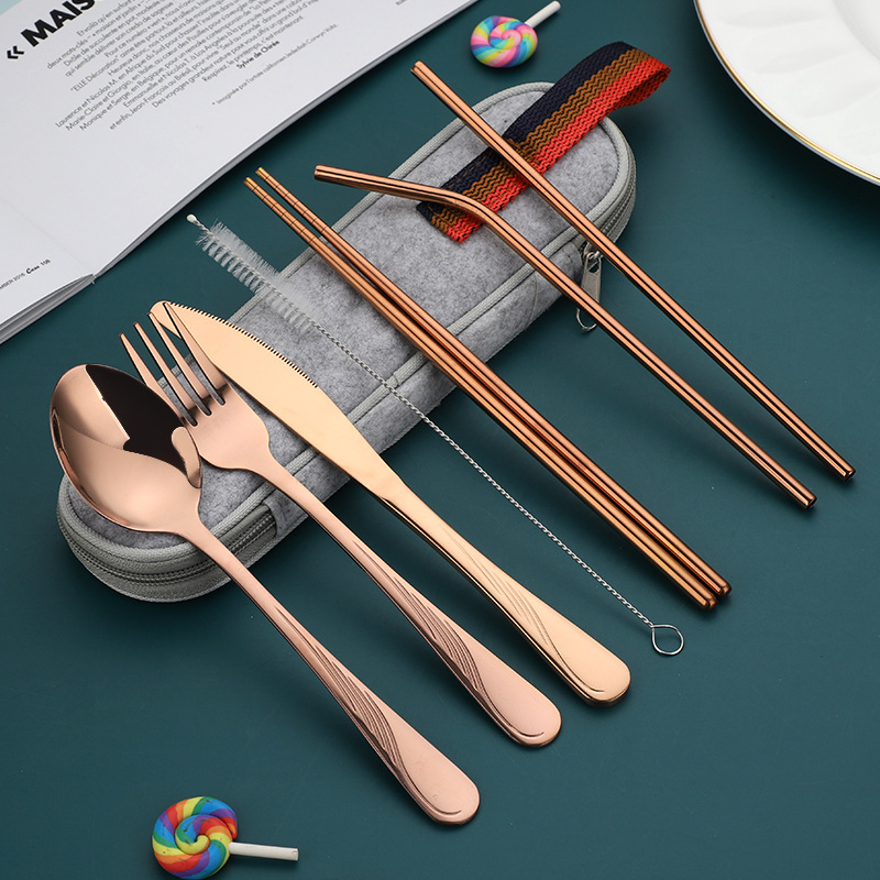 로즈 골드-그레이 백