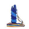 Camouflage blue A (with rainbow rope)