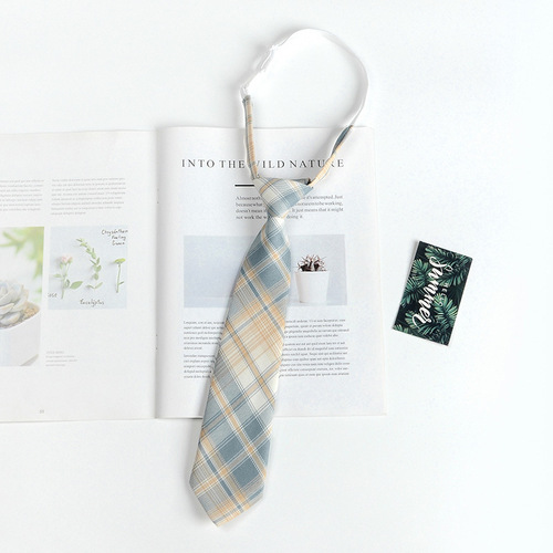 jk tie female Japanese uniform student college style school uniform dk tie men plaid shirt accessories small things bow tie female