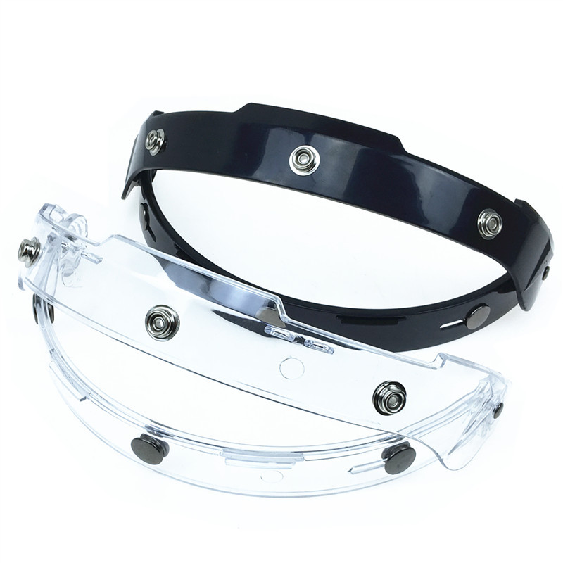 버블 렌즈 브래킷 오토바이 헬멧 렌즈 브래킷 3/4 헬멧 하프 헬멧 레트로 헬멧 3 버튼 렌즈 브래킷