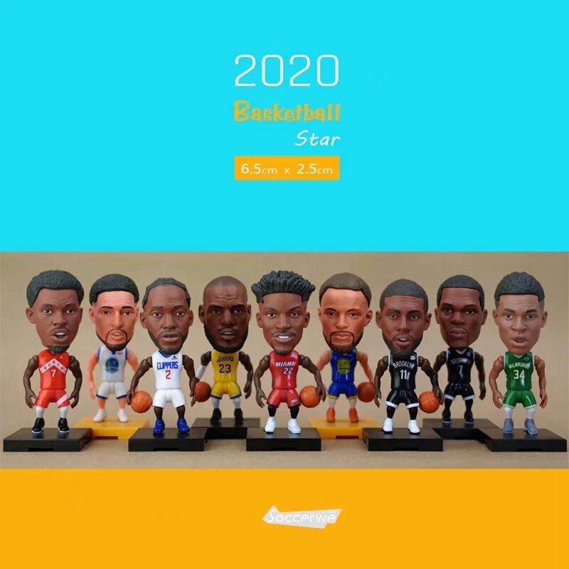 Basketball Dolls in Stock, Basketball Nets, Irving Curry Lakers, James Kobe, Haval Rembard Doll Ornaments