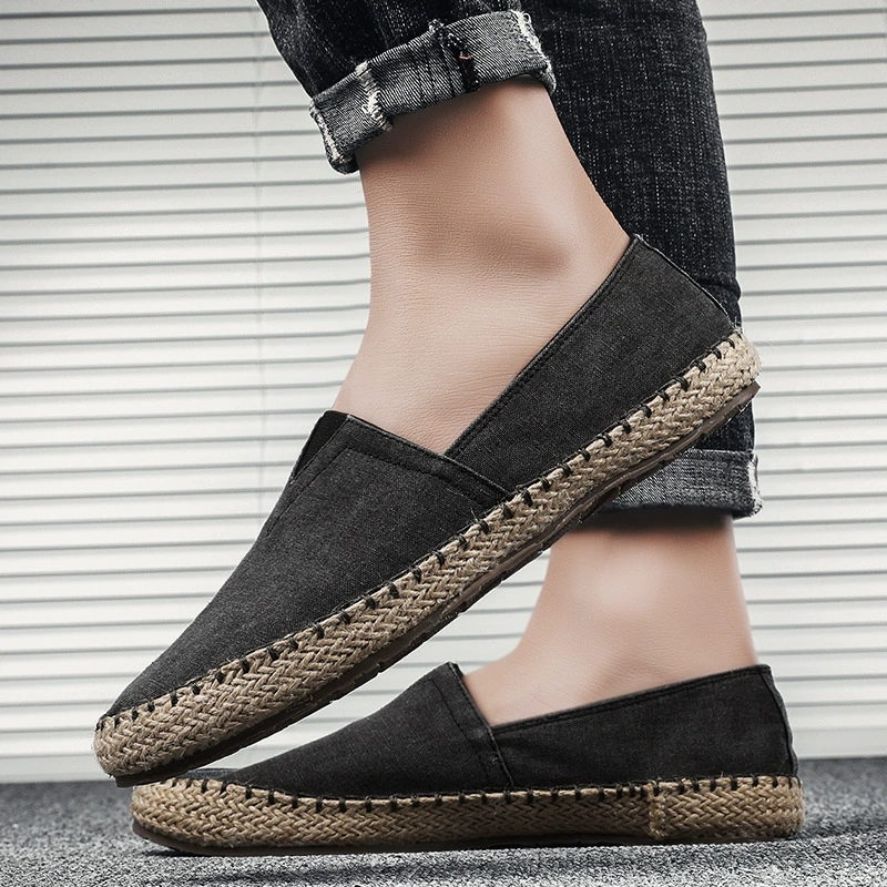 Cloth summer men's fashionable trend universal shoes for leisure, 2020, Chinese style