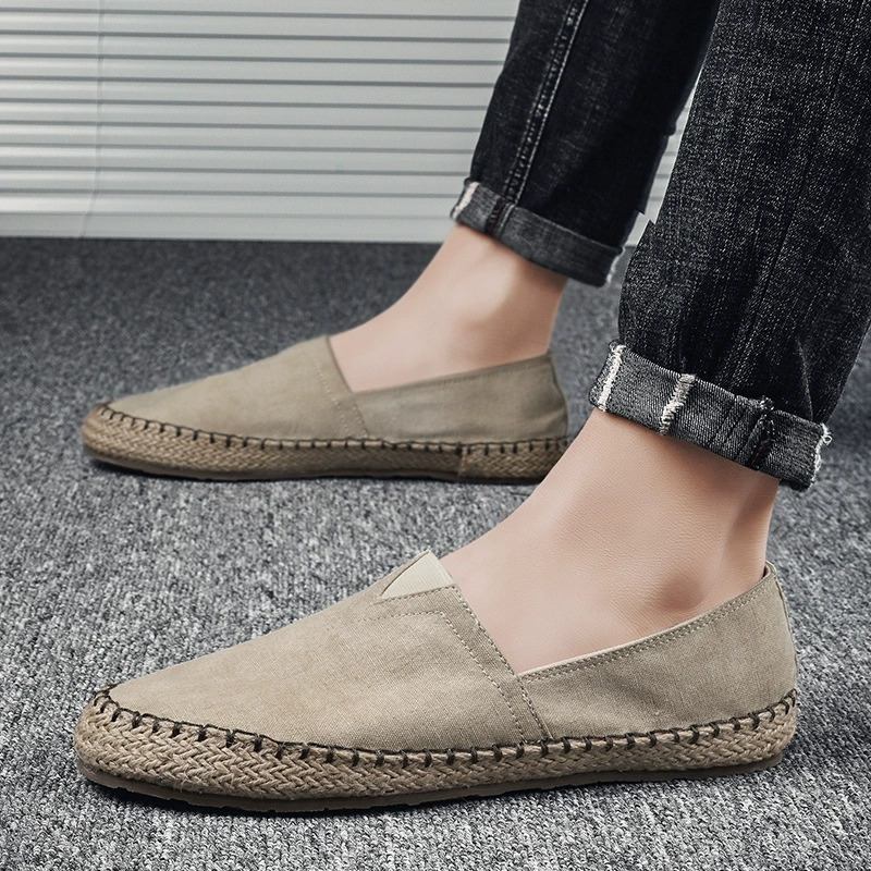 Cloth summer men's fashionable trend universal shoes for leisure, 2020, Chinese style