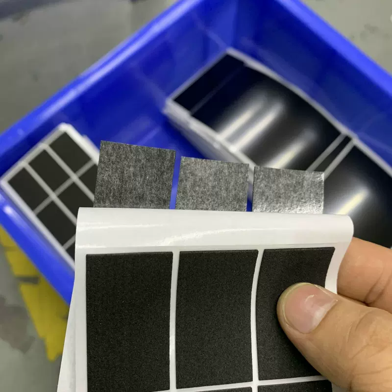 黑色eva海绵单面胶 泡棉胶条电池 马达密封减震胶贴防滑脚垫