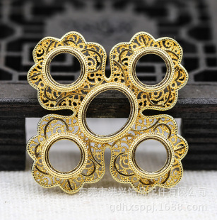 DIY�Ʒ�~24k��ɫ36*36MM���朽ӽ���8mm/10*12mm B841