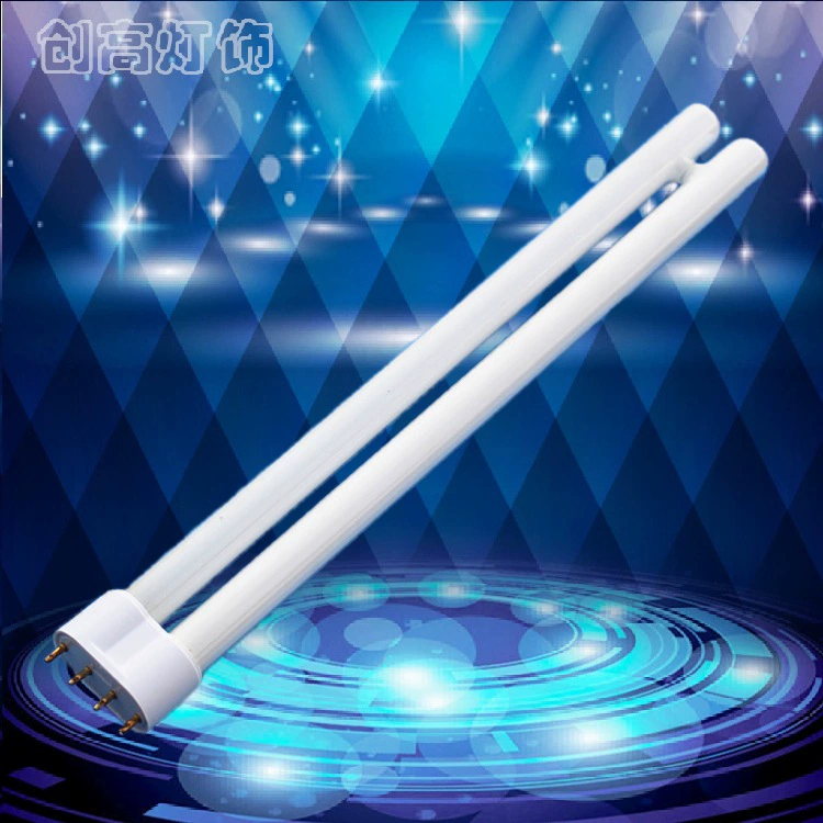 H55W 4-х плоская игольная H-образная люминесцентная лампа, три основных цвета, специальный смесительный порошок для потолочного светильника