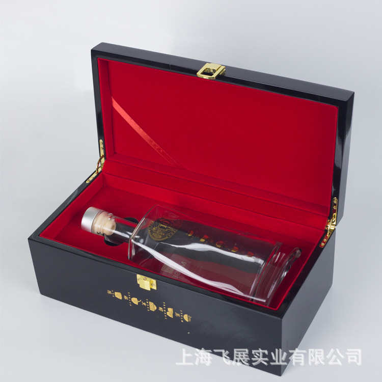 高端老陈醋白酒亮光哑光礼品盒 油漆木盒 纪念奖牌木盒 散茶木箱