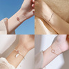 Small design advanced bracelet for beloved, accessory, light luxury style, high-quality style, wholesale