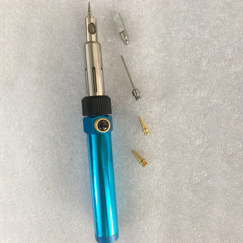 金属型笔杆式7合1焊枪/热风枪/烙铁 一体 的瓦斯烙铁