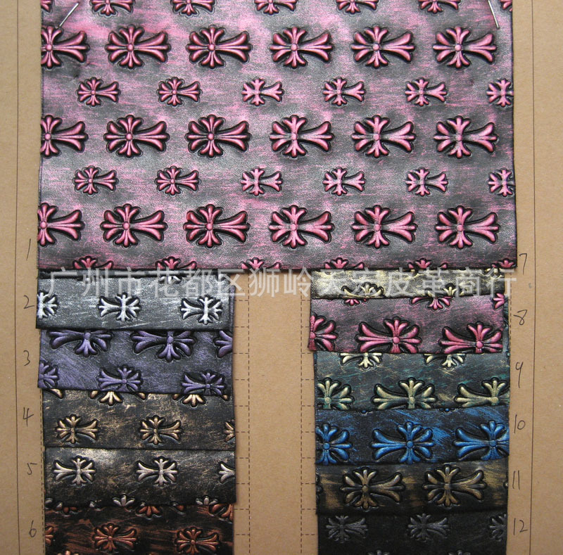 新款沙发革装饰PU皮压花皮革压纹革凹凸皮箱包手袋装饰包装盒革