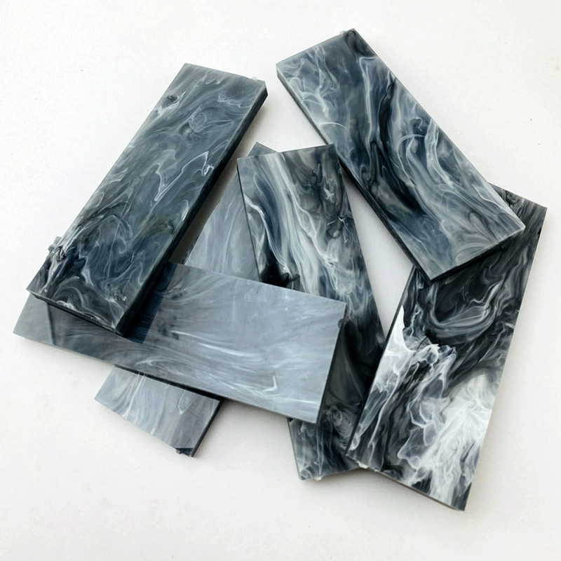 Акриловый материал ручки мраморный материал ручки DIY Аксессуары для инструментов материал ручки