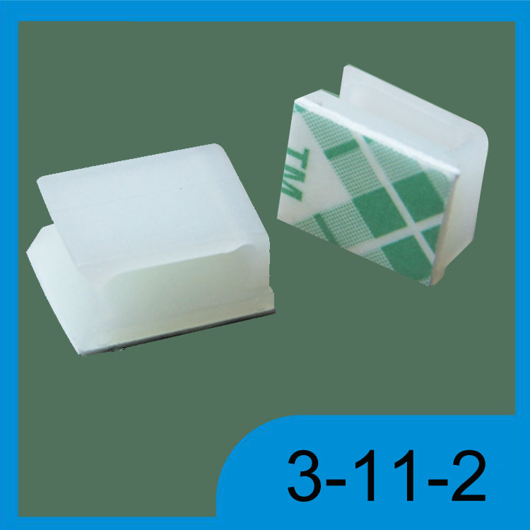 东莞厂家 束线电线固定座  背胶定位座 隔离束线座 电线整理器