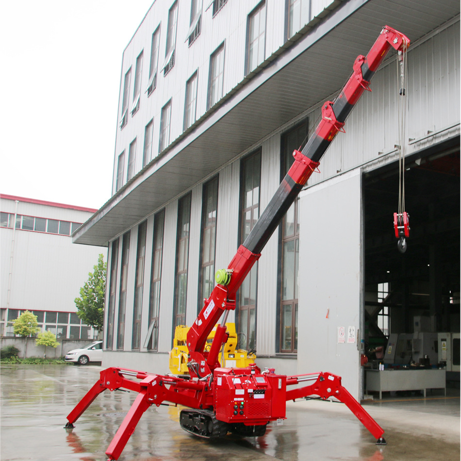 供应3吨小型吊车 3吨蜘珠履带吊机 2018年3吨小型吊车价格及图片