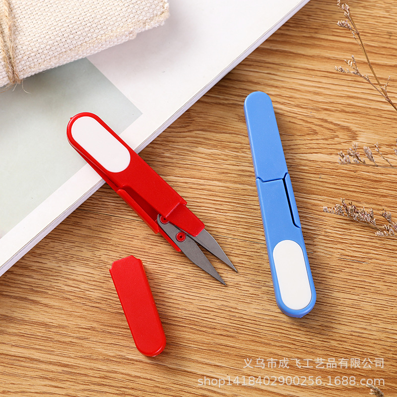 Cross -stitching Hat Fish Line Scissors Fishing Tools Cut Fishing Fishing Small Scissors Plastic Speed Fishing Tools Wholesale 4