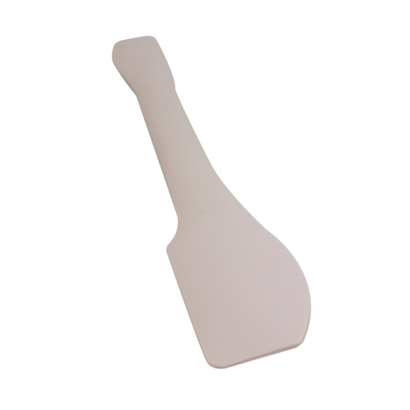 Herramientas para hornear de alta temperatura de silicona grande de doble cabeza raspador espátula integrada espátula de la torta