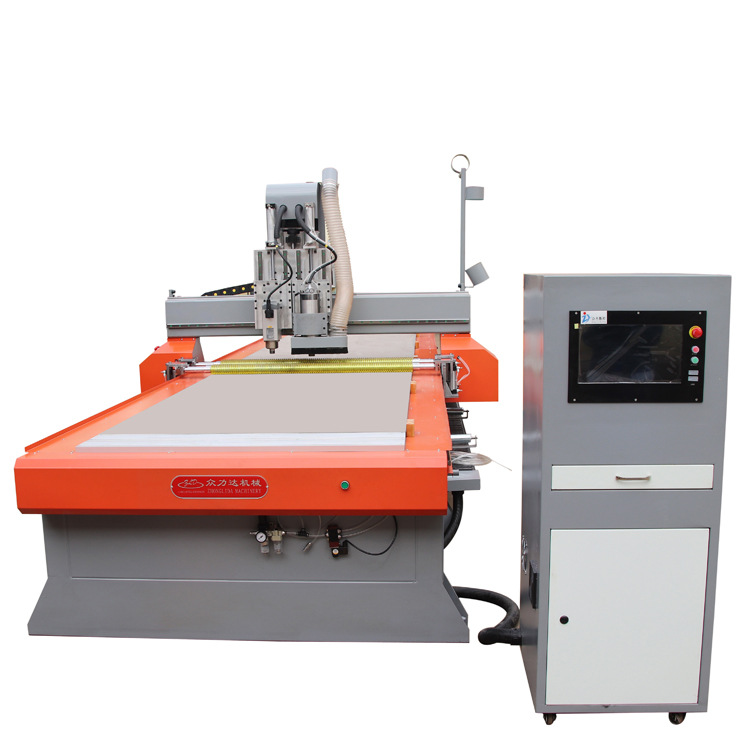 数控裁板机 木板开料钻孔机 三合板双工作台开料机 木工裁板机械