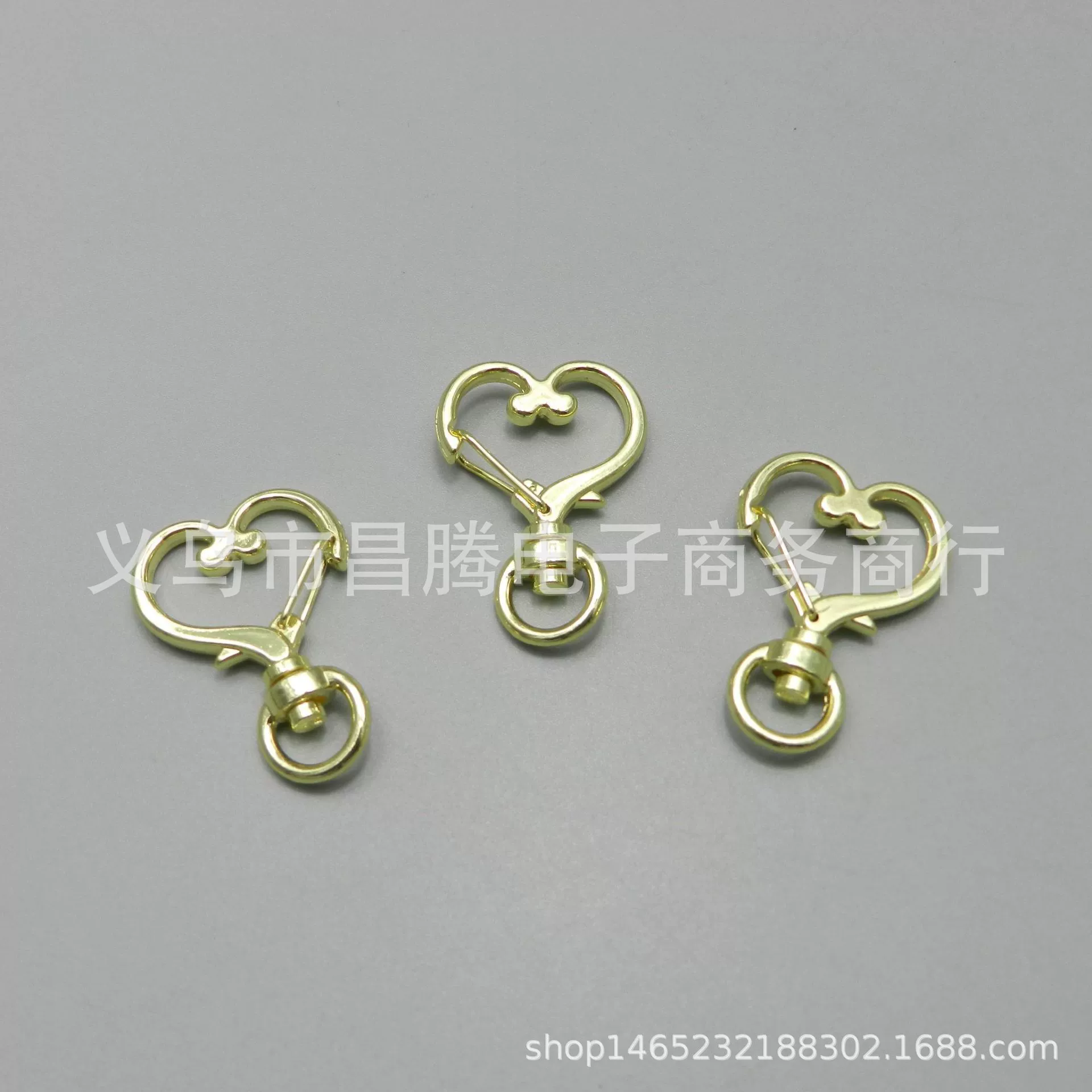 Светло-Золотая любовь пятиконечная звезда брелок сумка Пряжка Аппаратные аксессуары DIY ювелирные аксессуары сумка кулон брелок