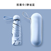 Umbrella, capsule, ultra light small glasses, sun protection