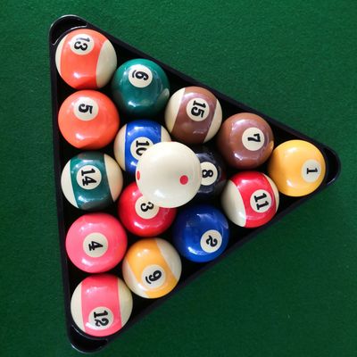 domestic Large crystal ball American style Billiards Chinese style resin crystal Billiards wholesale