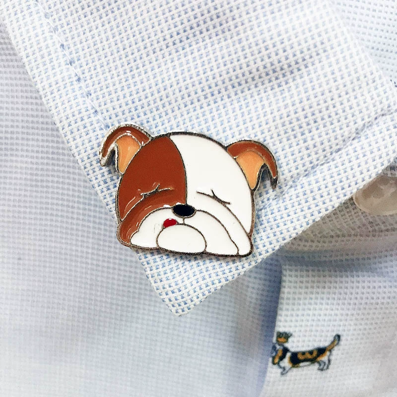 Metal brooch lapel pin, universal decorations for men and women, pet, Birthday gift