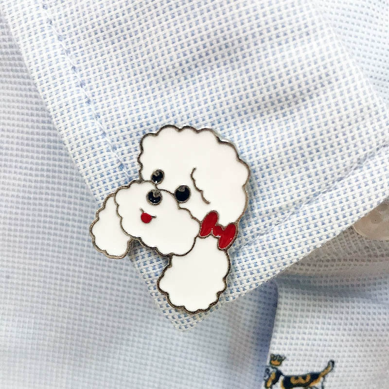 Metal brooch lapel pin, universal decorations for men and women, pet, Birthday gift
