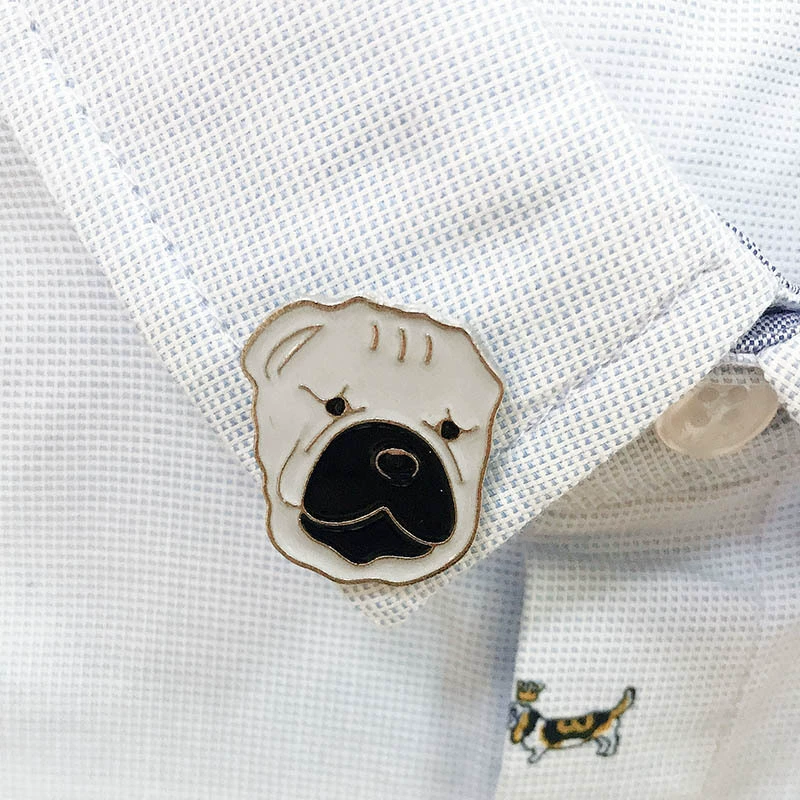 Metal brooch lapel pin, universal decorations for men and women, pet, Birthday gift