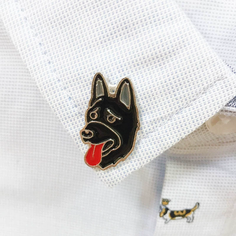 Metal brooch lapel pin, universal decorations for men and women, pet, Birthday gift