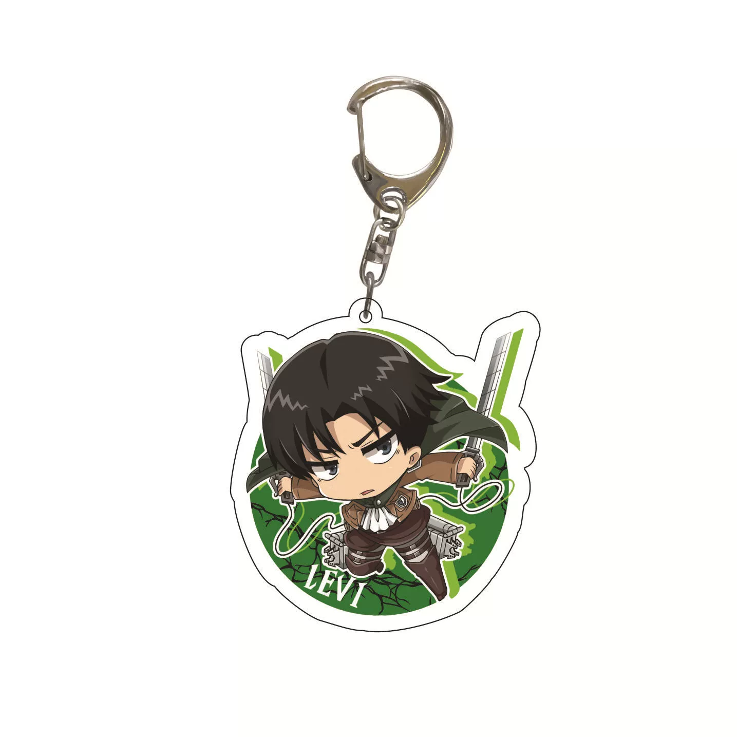 Атака гигантских солдат Эллен Санья Гата Гариак Брелок с прозрачной подвеской A Трансграничный