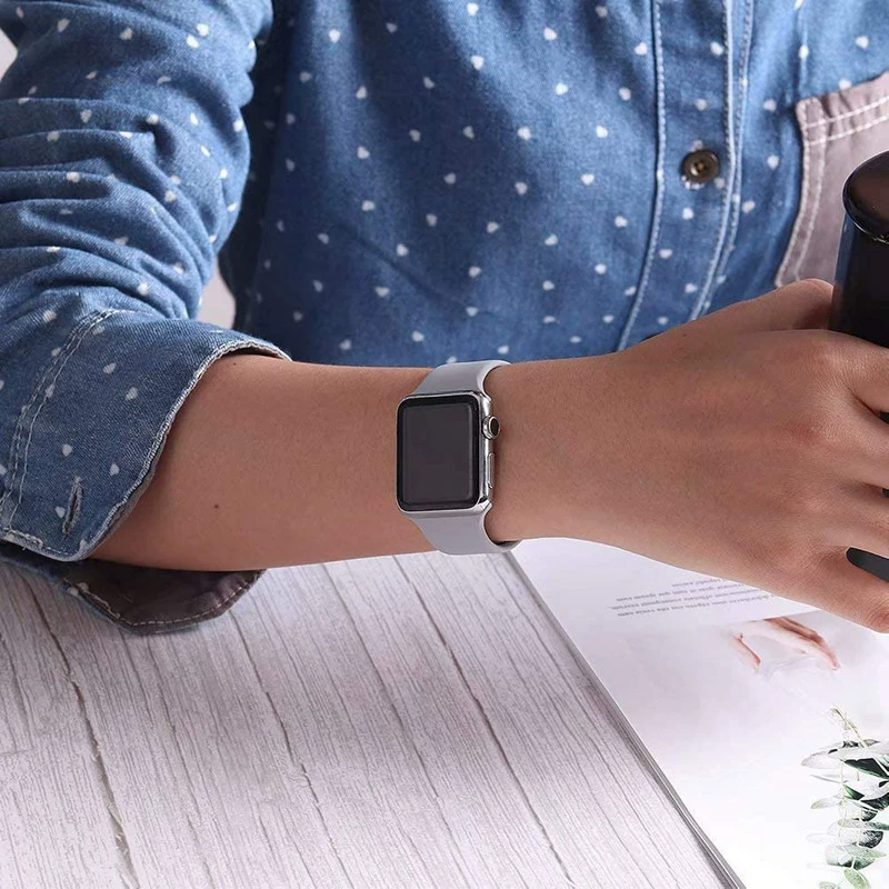 Apple, iPhone1234567, silicone watch strap, changeable bracelet