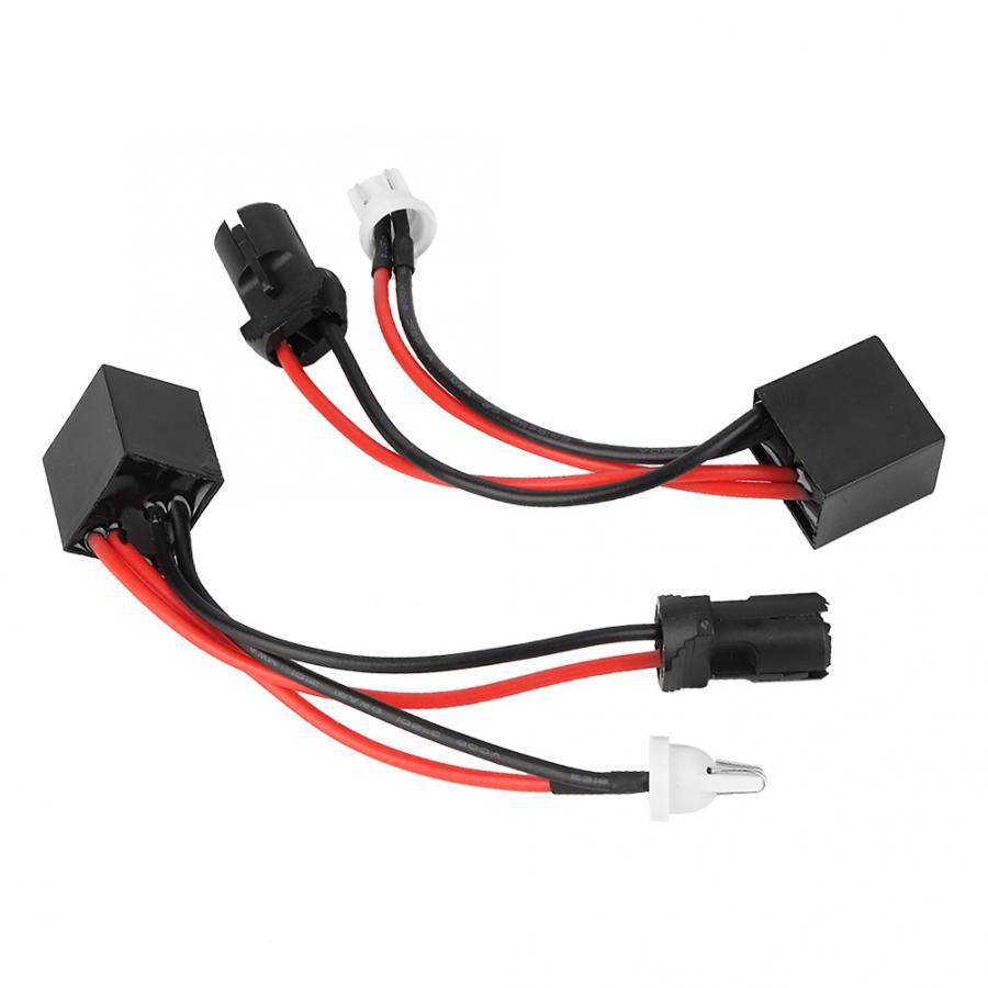 Decodificador LED T10 para coche, resistencia LED pequeña para luz de posición, luz de señal de giro, modificación de halógeno, fabricante de soluciones para fallas