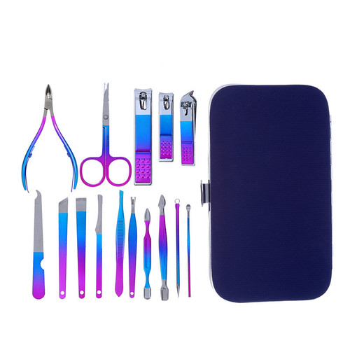 Eagle beak stainless steel nail clipper set 7-piece manicure set Pedicure scissors set beauty care tools