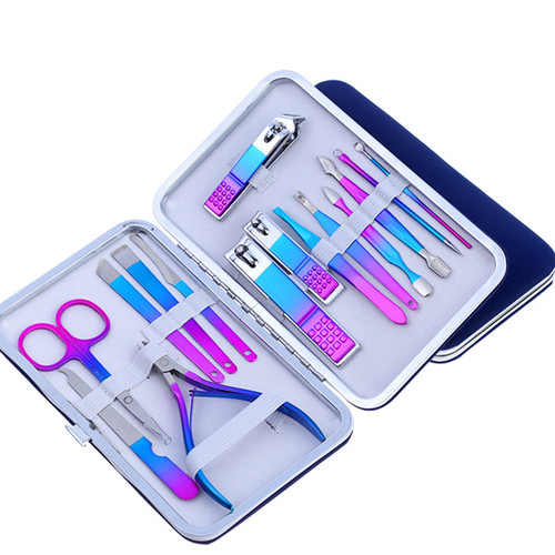 Eagle beak stainless steel nail clipper set 7-piece manicure set Pedicure scissors set beauty care tools